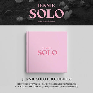 Apple Music SOLO BLACKPINK - JENNIE [SOLO] PHOTOBOOK