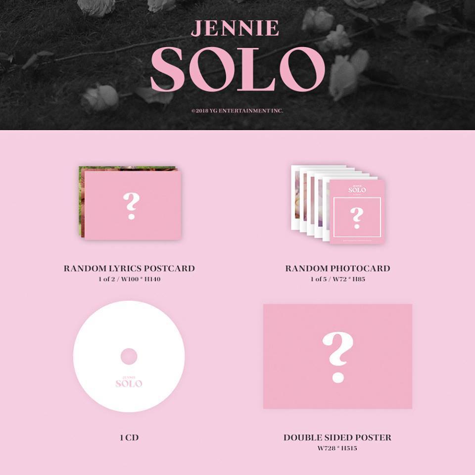 Apple Music SOLO BLACKPINK - JENNIE [SOLO] PHOTOBOOK