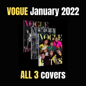 BTS X LV BY VOGUE & GQ MAGAZINE 2022 JANUARY ISSUE BTS SPECIAL EDITION —  OUR K-POP