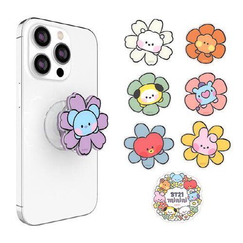 BT21 MININI HAPPY FLOWER EPOXY TOK - COKODIVE