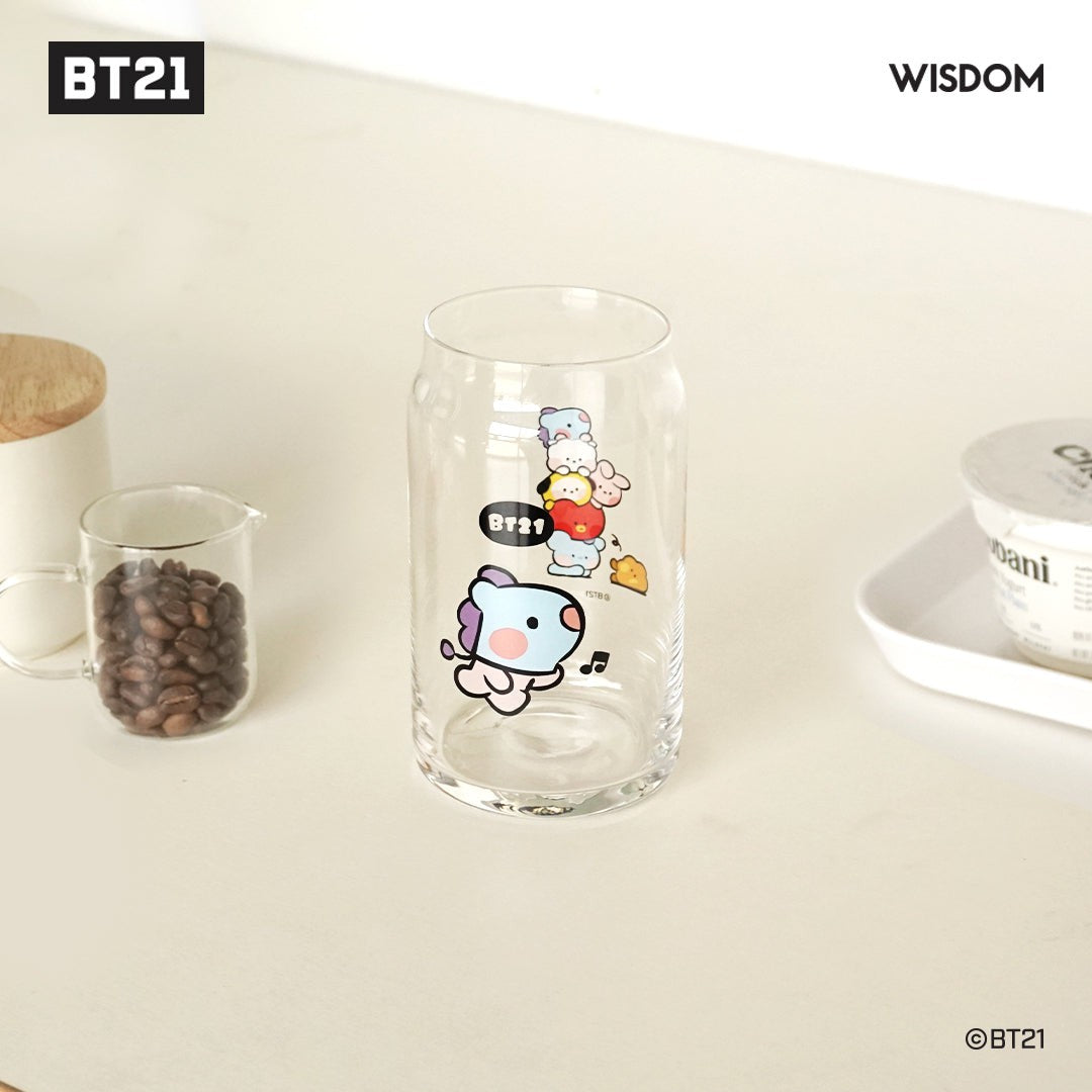 LINE FRIENDS CHARACTER MD BT21 MININI GLASS CUP
