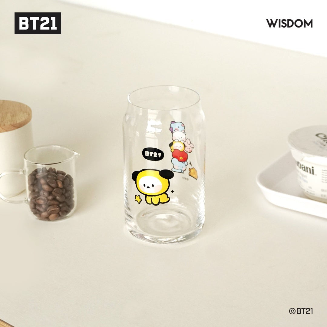 LINE FRIENDS CHARACTER MD BT21 MININI GLASS CUP