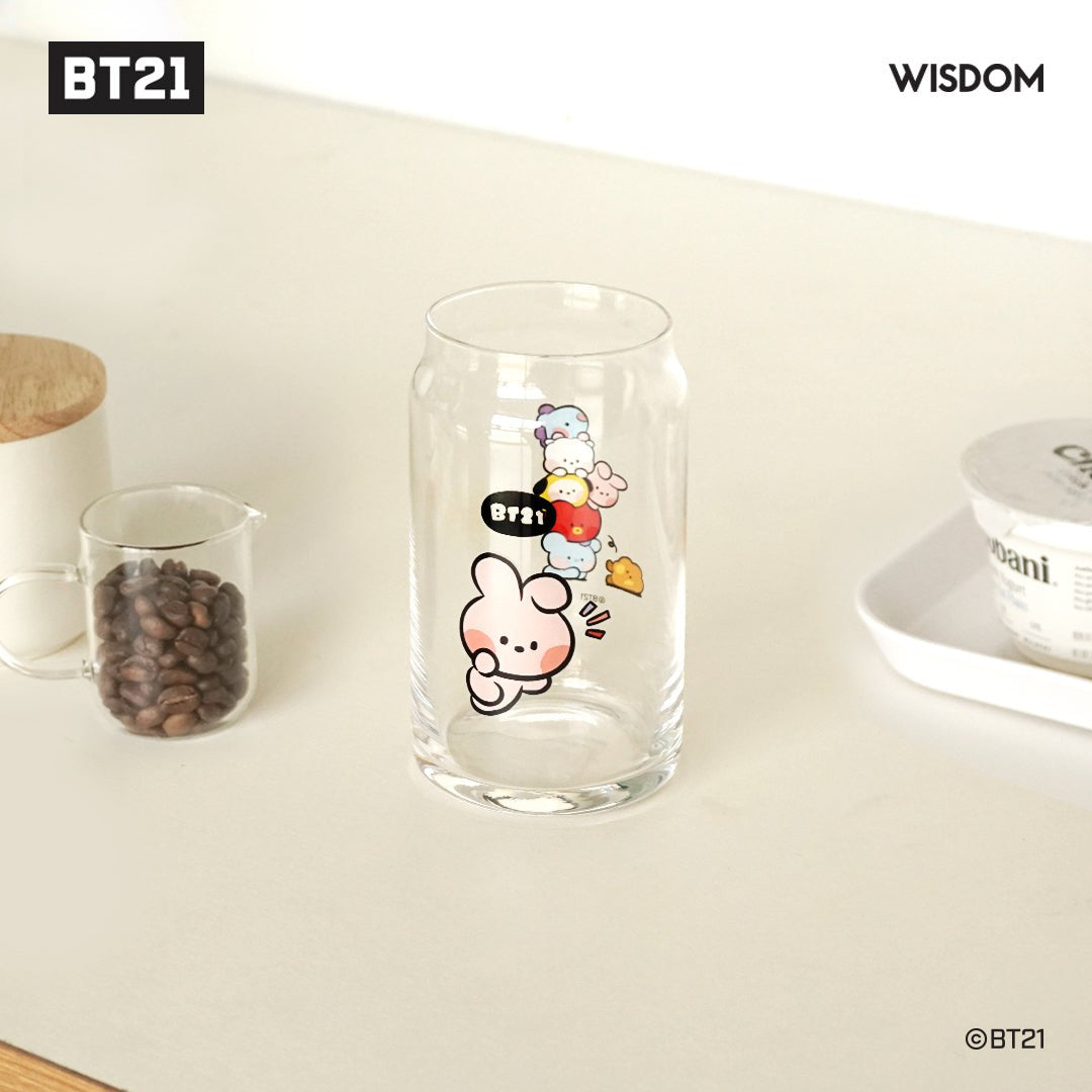 LINE FRIENDS CHARACTER MD BT21 MININI GLASS CUP