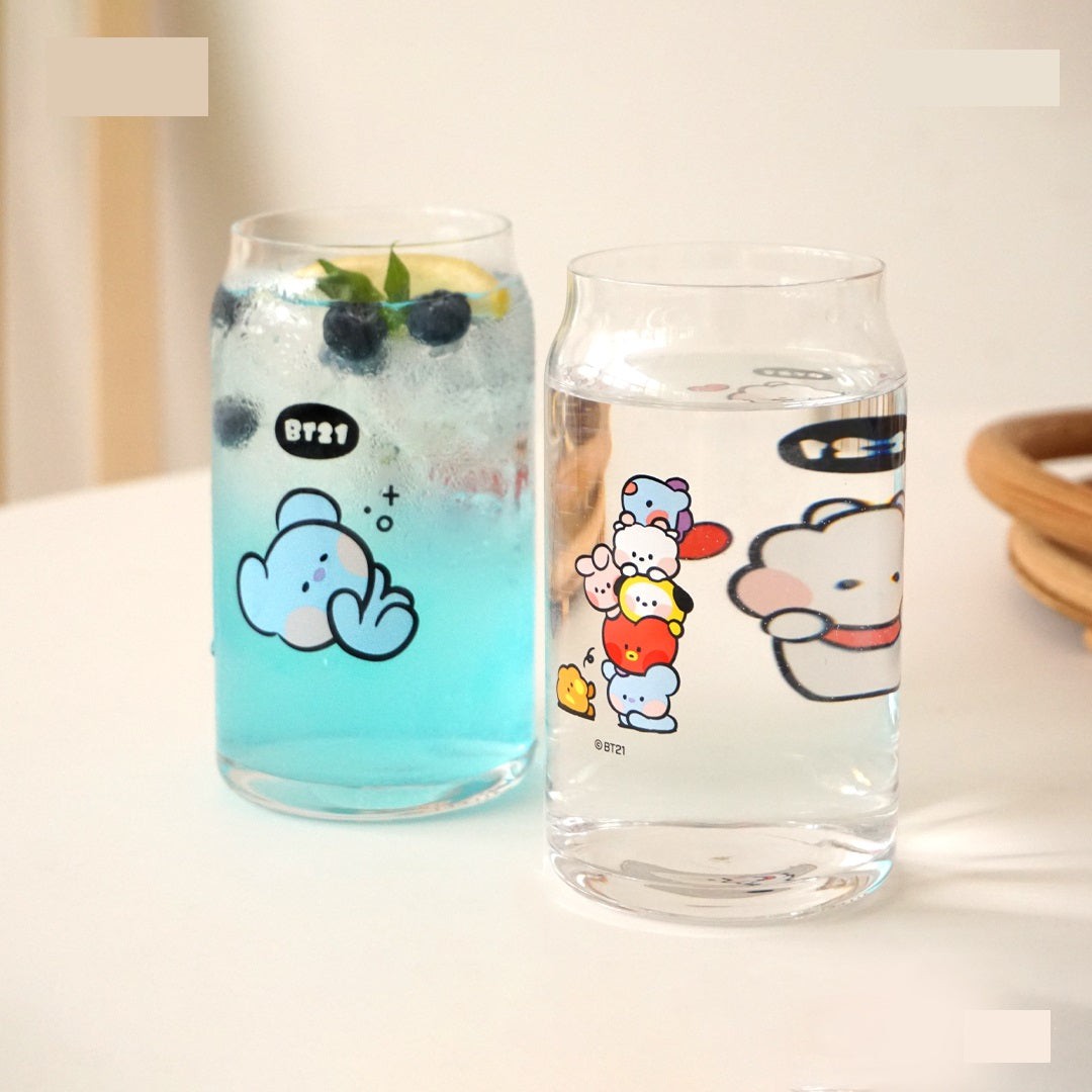 LINE FRIENDS CHARACTER MD KOYA BT21 MININI GLASS CUP