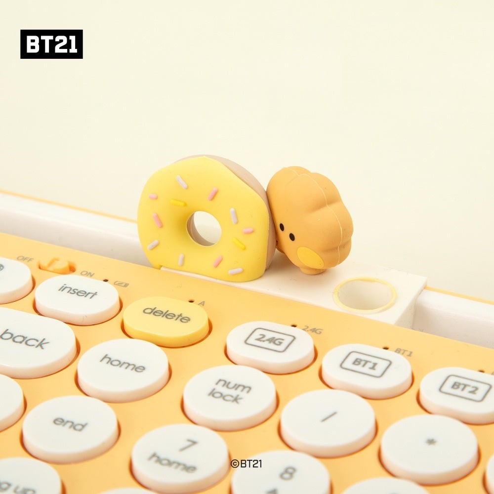 Linefriends BT21 Cooky Wireless Retro shops Keyboard