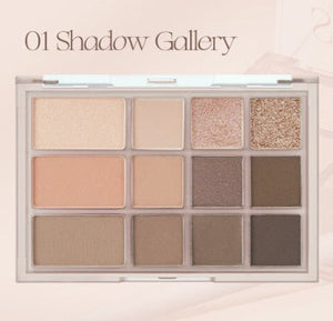 OLIVE YOUNG BEAUTY 01 SHADOW GALLERY CLIO - SHADE & SADE PALETTE