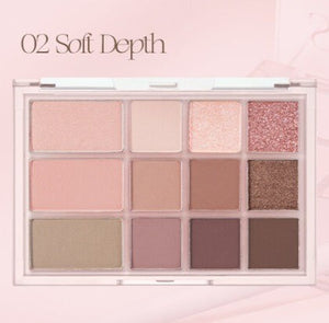 OLIVE YOUNG BEAUTY 02 SOFT DEPTH CLIO - SHADE & SADE PALETTE