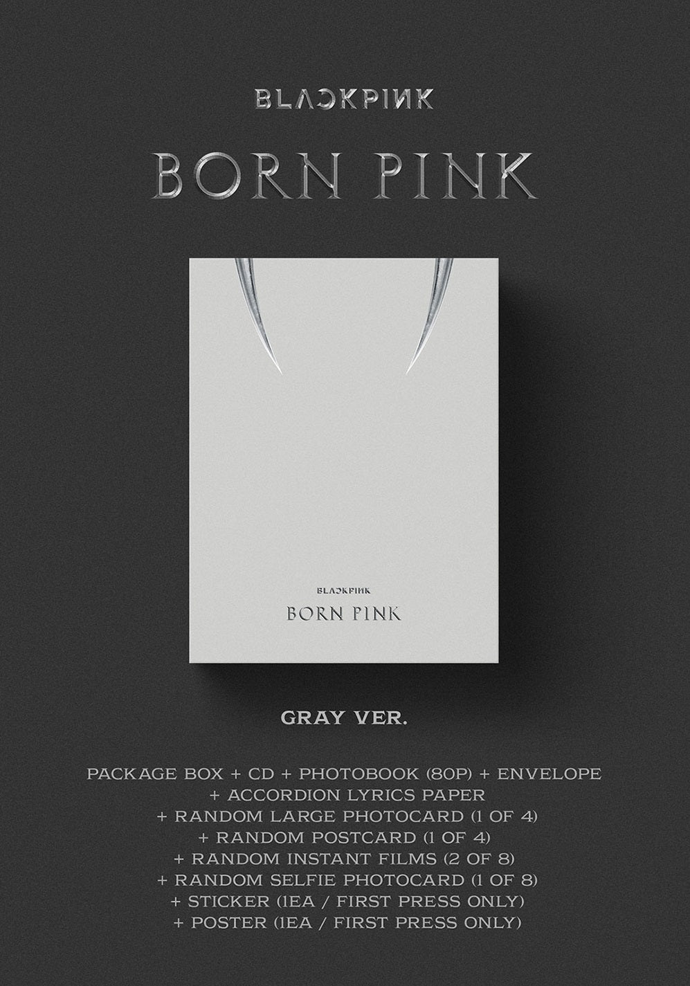 [PR] Apple Music ALBUM BLACKPINK - 2ND FULL ALBUM BORN PINK BOX SET VER.