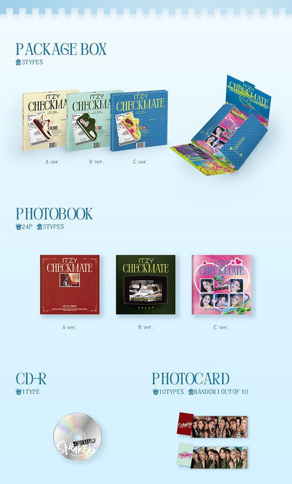 PRE ORDER ITZY - 5TH MINI ALBUM CHECKMATE SPECIAL EDITION
