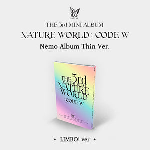 [PR] Apple Music ALBUM LIMBO ver. NATURE - NATURE WORLD CODE W NEMO ALBUM THIN VER. 3RD MINI ALBUM