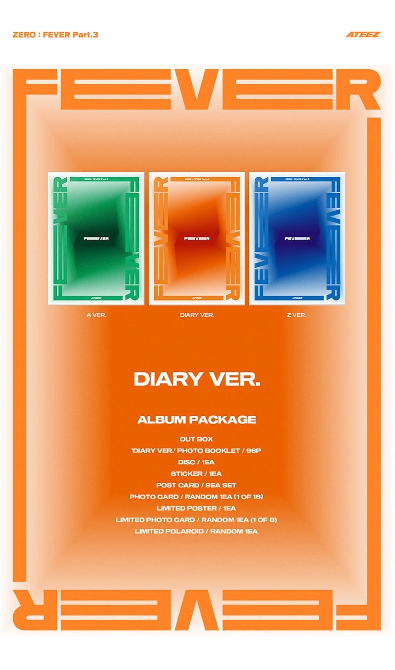 [PR] Apple Music [PRE-ORDER] ATEEZ - ZERO FEVER PART.3
