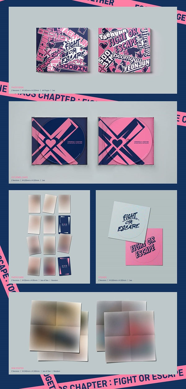 TXT - THE CHAOS CHAPTER FIGHT OR ESCAPE TOGETHER VER. | COKODIVE