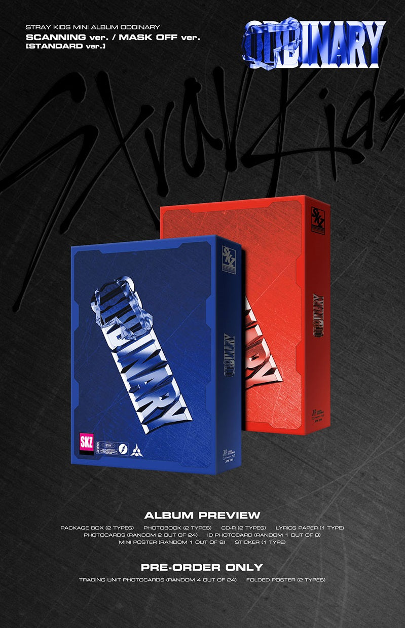 [PR] SOUNDWAVE RANDOM STRAY KIDS - MINI ALBUM ODDINARY (STANDARD)