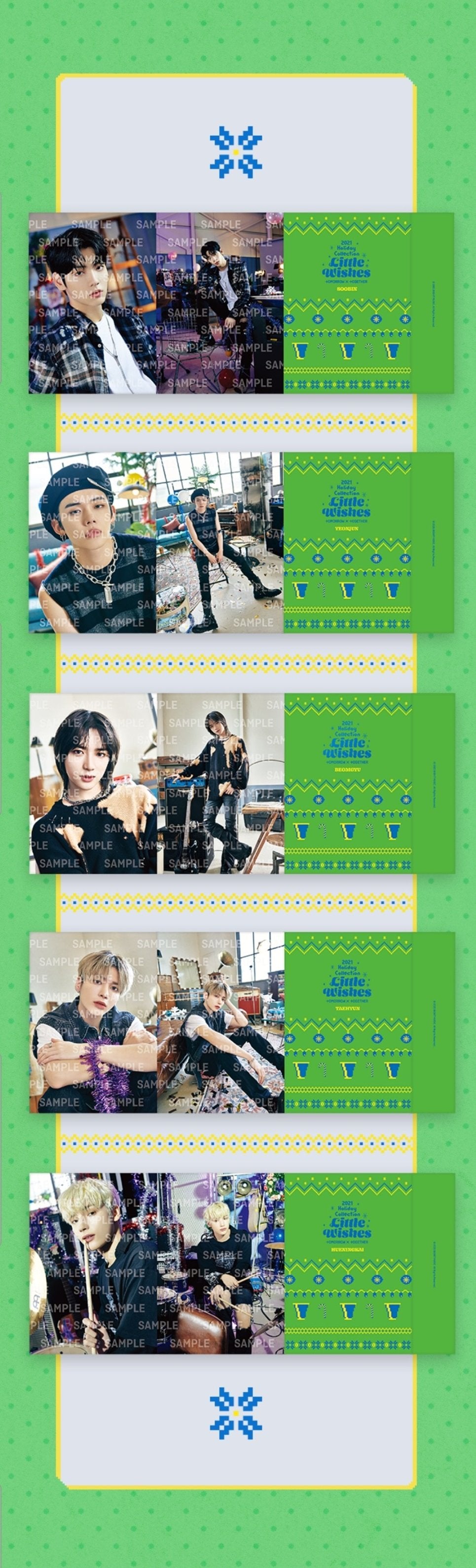 [PR] Weverse Shop 3-SIDED STAND PHOTO / SOOBIN TXT - HOLIDAY COLLECTION LITTLE WISHES