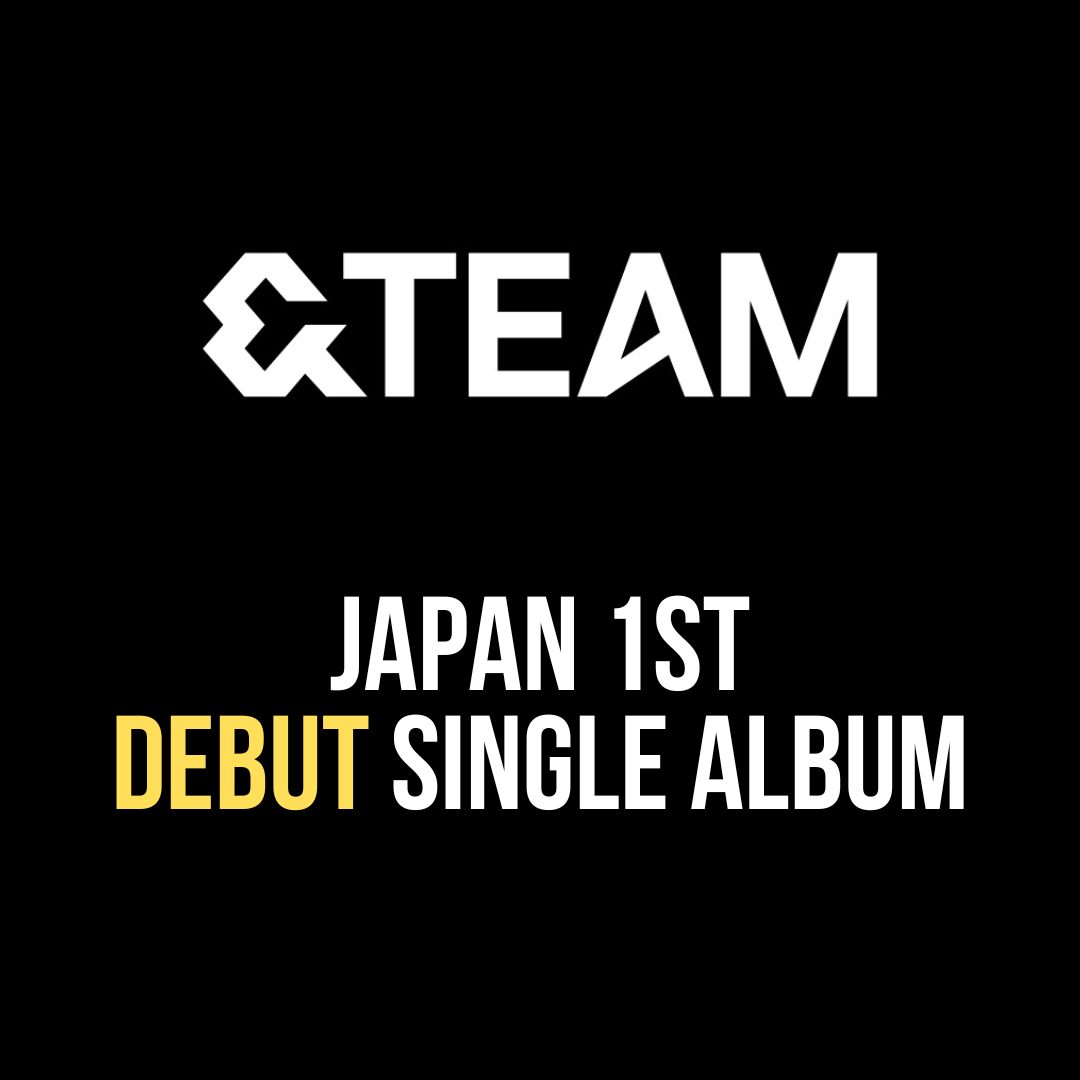 [PR] Weverse Shop ALBUM &amp;TEAM - JAPAN 1ST DEBUT SINGLE ALBUM