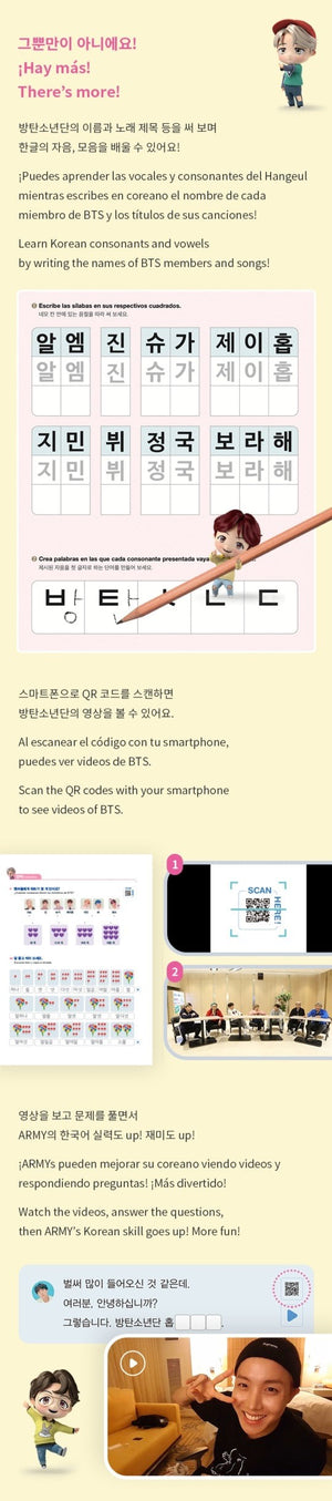[PR] Weverse Shop MD BTS - LEARN KOREAN WITH BTS SPANISH EDITION