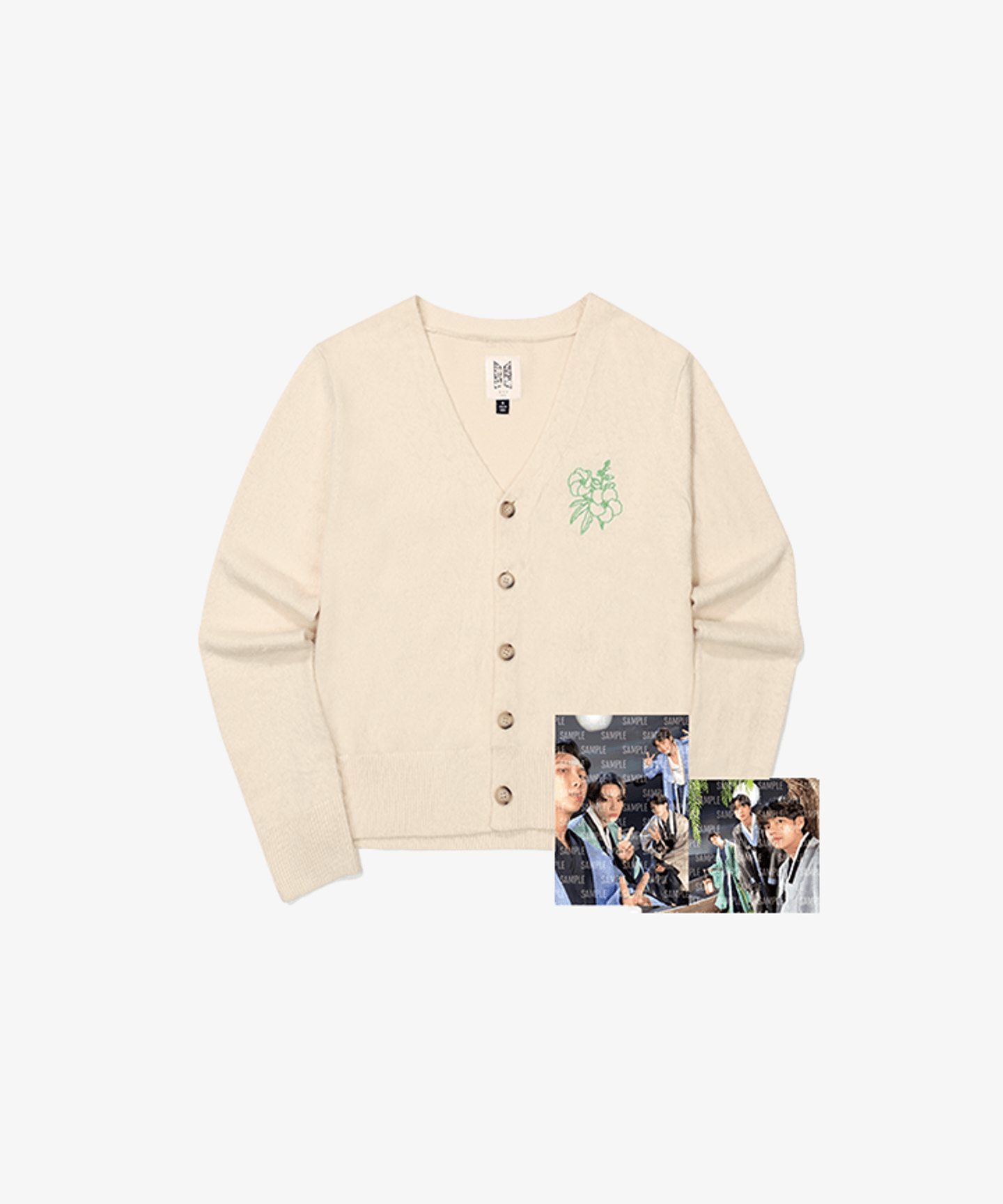 [PR] Weverse Shop MD CARDIGAN (IVORY) / S BTS - 2022 DALMAJUNG OFFICIAL MD