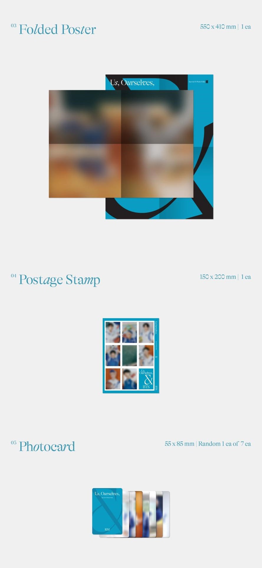 PR Weverse Shop PHOTO BOOK <b>BTS</b> - <b>SPECIAL</b> 8 PHOTO FOLIO US OURSELVES AND <b>BTS</b> WE.