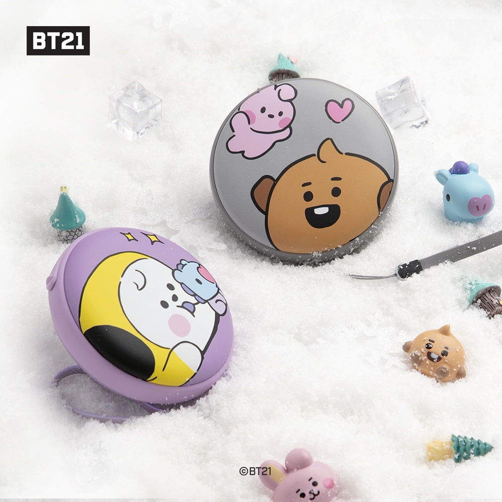 TWS CHARACTER MD BT21 BABY MY LITTLE BUDDY HAND WARMER POWER BANK