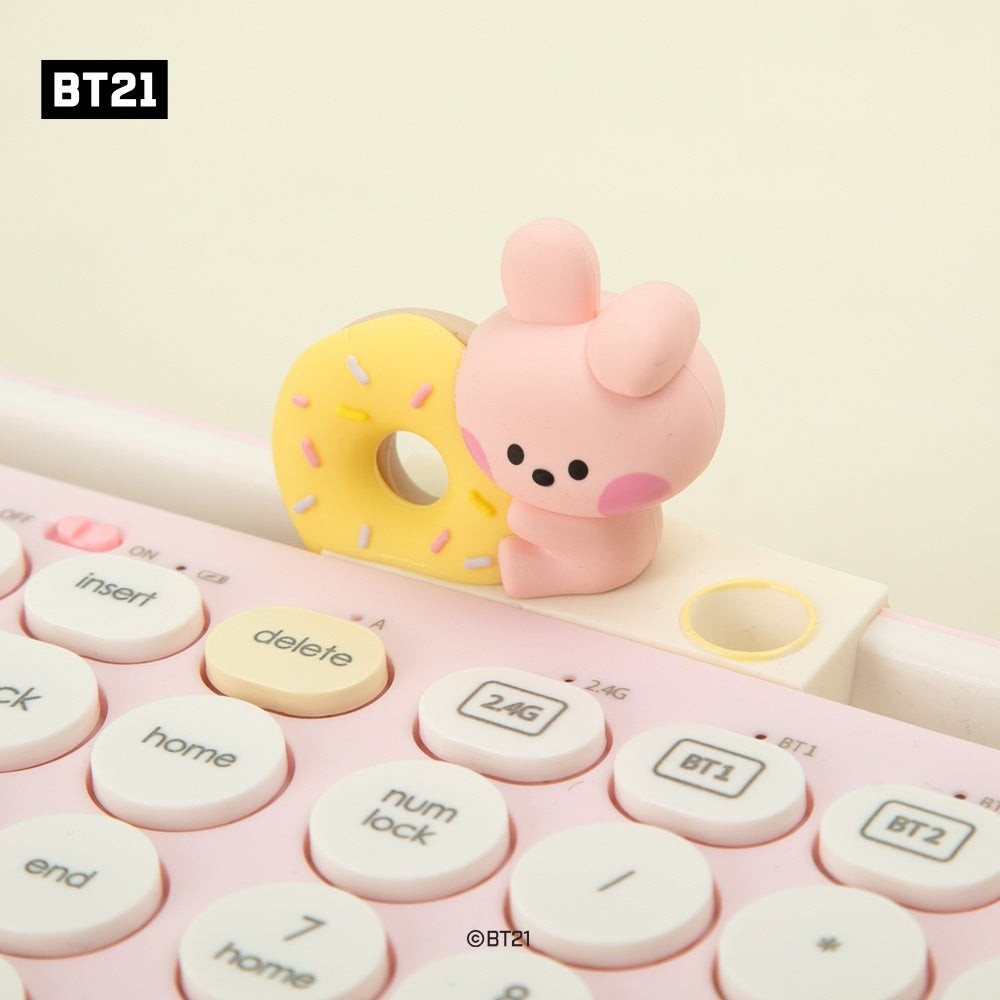 BT21 MININI RJ Royche Multi Pairing Wireless Keyboard hotsell - Jin