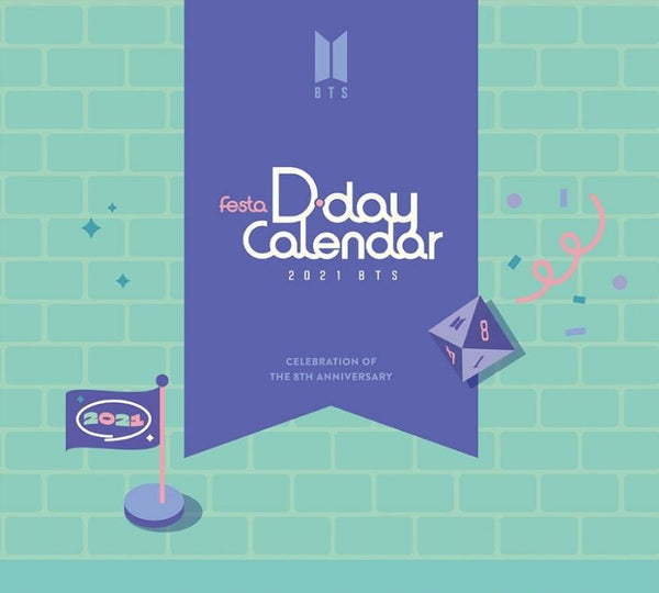 BTS FESTA D-DAY CALENDAR : CELEBRATION OF THE 8TH