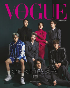 YES24 VOGUE HONG KONG (A cover) BTS X LV BY VOGUE GQ 2022 JANUARY ISSUE BTS WORLDWIDE